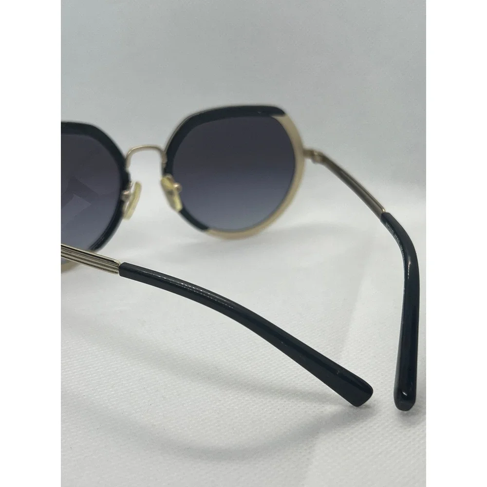 Michael Kors‎ Sunglasses Round Gold Black Designer Fashion Shades